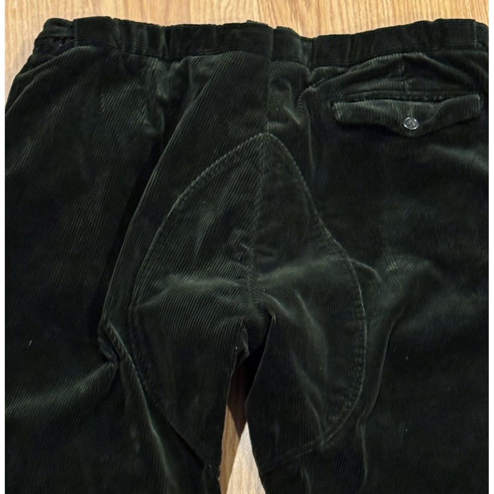 Vintage Polo Ralph Lauren Green Corduroy Hunting Pants 38 Sportsman Italy RRL - Picture 4 of 7